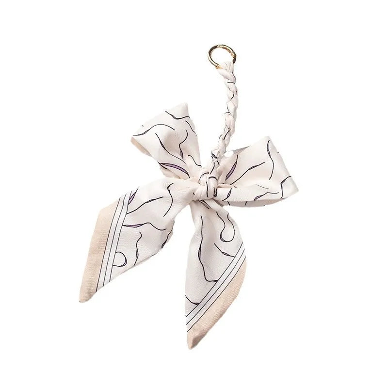 Keychain Printing Bow Knot Bag Charms